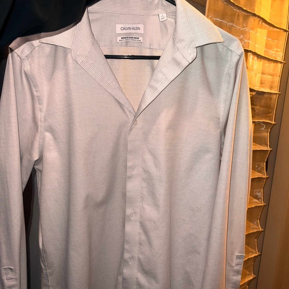 Calvin Klein non iron dress shirt